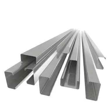Puzzles de Zinc galvanizado (canal cuadrada )