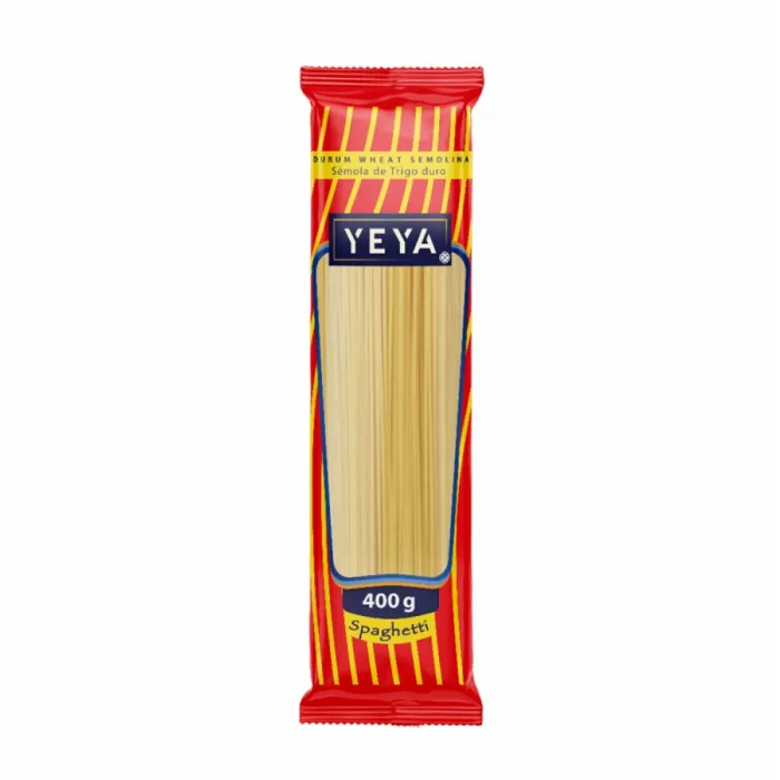 Espaguetis Yeya (cantidad)