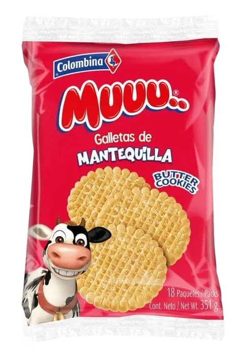 Galletas de mantequilla Muuu