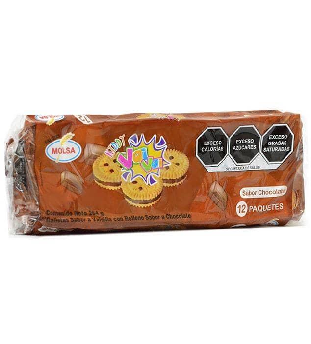 Galletas de chocolate Vai Vai Molsa