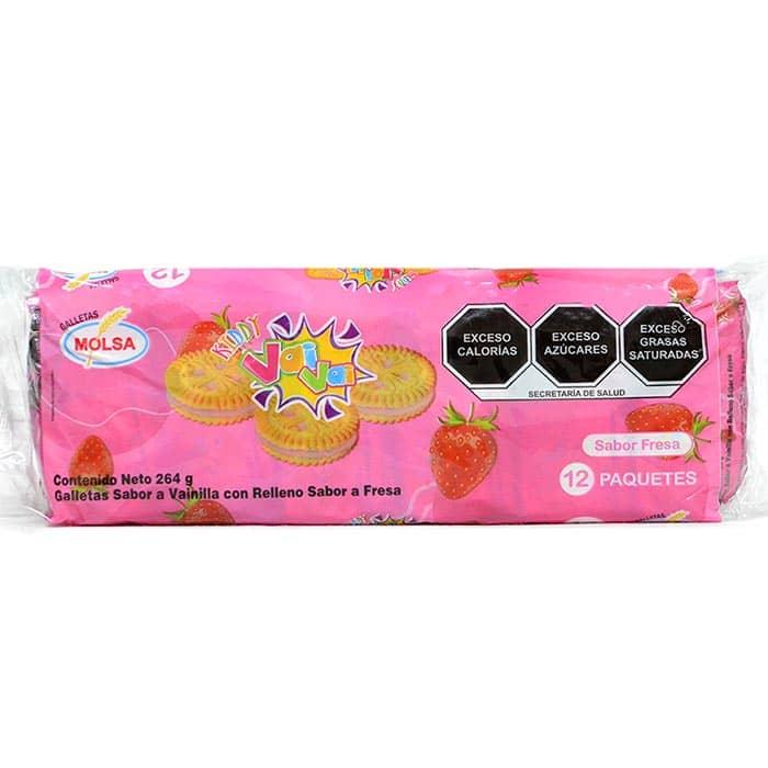 Galletas de fresa Vai Vai Molsa