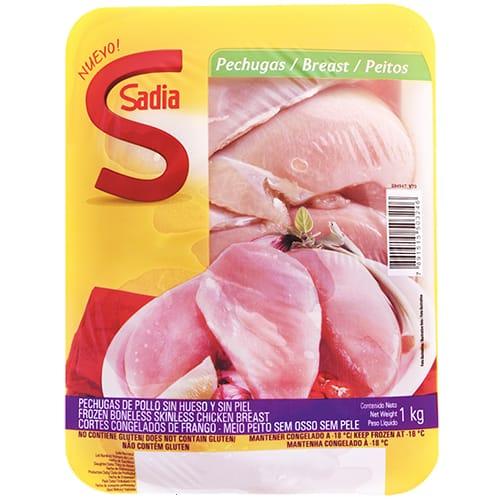 Pechugas de pollo Sadia