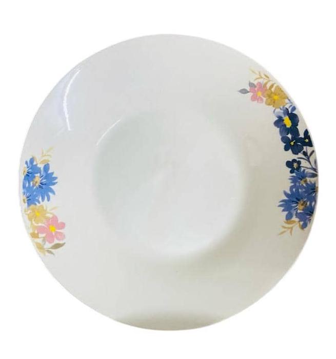Plato hondo floral x juego de 6