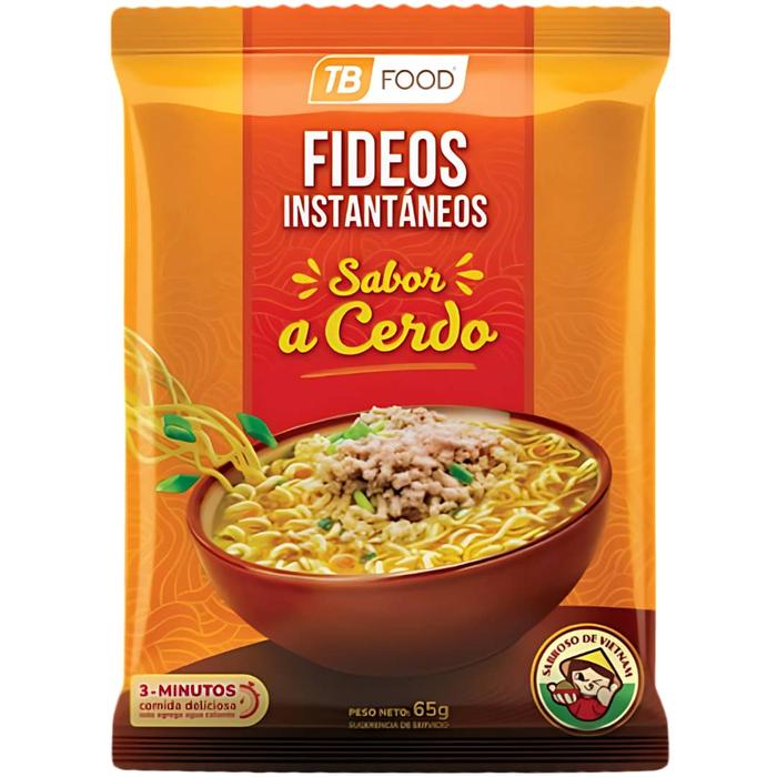 Caja de Sopa instantánea de res TB x30 Food