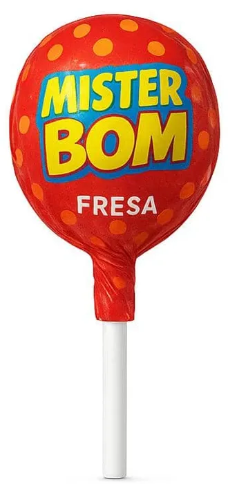 Chupa chupa de fresa Mister Bom 2XL x encargo