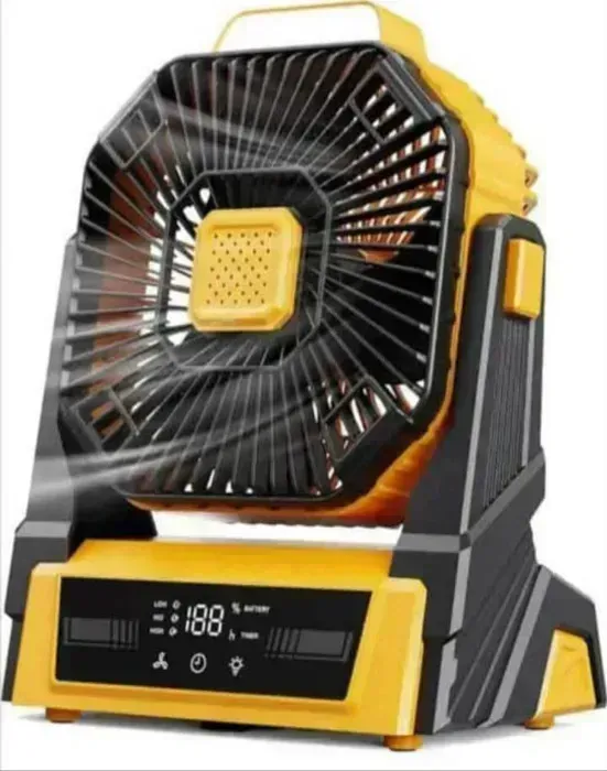 VENTILADOR RECARGABLE DE 8.5", BATERÍA 20000 MAH.