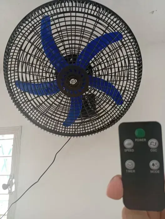 VENTILADOR DE PARED EKO 18 PULGADAS CICLÓN CON SU MANDO.