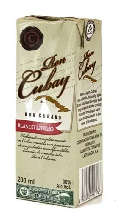 Ron Cubay Planchado