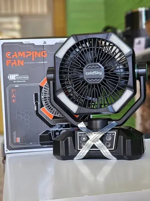 VENTILADOR RECARGABLE 9.5"